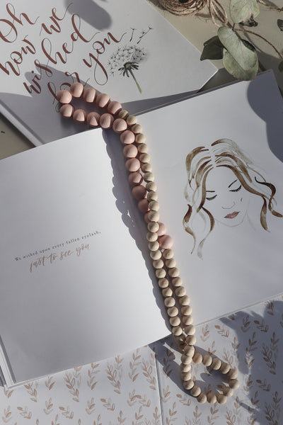 Oh how we wished for you - Rose Gold